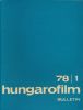 Hungarofilm. 1978. Bulletin 1. Collectif