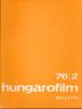 Hungarofilm. 1976. Bulletin 2. Collectif