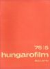 Hungarofilm. 1975. Bulletin 5. Collectif