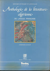 Anthologie de la littéraute algérienne