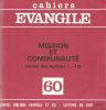 Mission et communauté (Actes des Apôtres 1-12). GOURGUES Michel