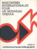 Rencontres internationales pour un nouveau cinéma. Cahier 3. COLLECTIF 