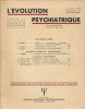 L'évolution psychiatrique. 1959. Fascicule II. Juillet Septembre. COLLECTIF 