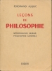 Leçons de philosophie. Méthodologie, morale, philosophie générale. Ferdinand ALQUIE