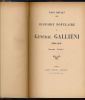 Histoire populaire du Général Galliéni 1849 - 1916 . BRULAT Paul 