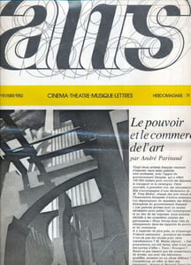 Arts. Le pouvoir et le commerce de l'art. N°54 du 19 février 1982