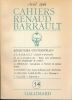 Cahiers Renaud Barrault. Avril 1966. COLLECTIF 