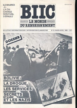 BIIC. Le monde du renseignement. N°15 mars avril 1983. COLLECTIF
