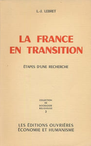 La France en transition. Etapes d'une recherche