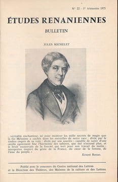 Société des Etudes Rénaniennes. Bulletin N° 22 de 1975. COLLECTIF