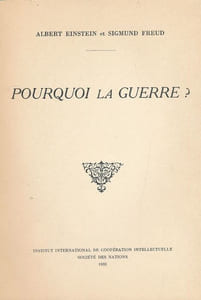 Pourquoi la guerre ?