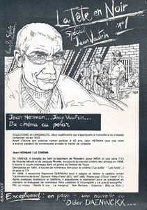 La tête en noir. Tête de série du n°1 au n°23