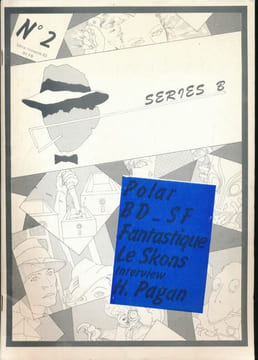 Séries B. le magazine belge des litteratures populaires. N°0, 1, 2, 3 et 16. COLLECTIF