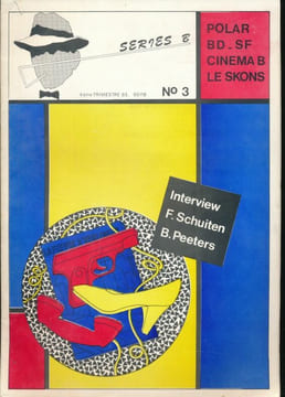 Séries B. le magazine belge des litteratures populaires. N°0, 1, 2, 3 et 16. COLLECTIF