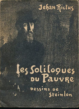 Les soliloques du Pauvre. RICTUS Jehan - STEINLEN