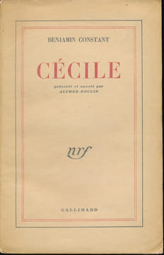 Cécile . CONSTANT Benjamin