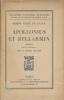 Apollonius et Bellarmin . PEREZ de AYALA Ramon 