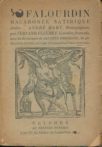 Falourdin macaronée satirique