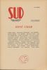 Revue Sud. René Char. COLLECTIF 