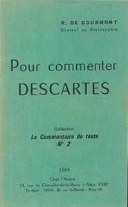 Pour commenter Descartes
