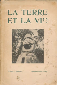 La terre et la vie. 1937. N°5 de Septembre - Octobre