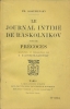 Le journal intime de Raskolnikov suivi de Précoces. DOSTOIEVSKY Th. 