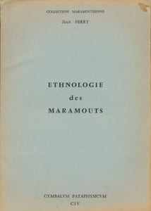 Ethnologie des Maramouts