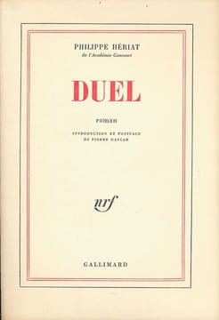 Duel . HERIAT Philippe