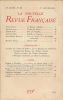 La nouvelle revue Française. 1942. N°335. COLLECTIF 
