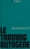 Le training autogène . SCHULTZ J. H. 