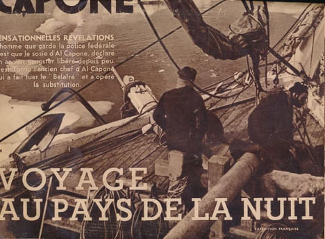 Voila. L'hebdomadaire du reportage. La fin de Al Capone. Voyage au pays de la nuit. N°257. COLLECTIF