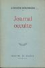 Journal occulte . STRINDBERG Auguste 