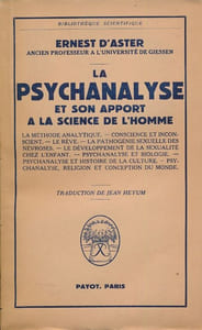 La psychanalyse et son apport à la science de l 'Homme