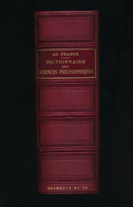 Dictionnaire des sciences philosophiques par une société de professeurs et de savants 