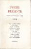 Poésie Présente. XVIII. Mars 1976. POESIE PRESENTE  ] REVUE LITTERAIRE