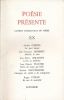 Poésie Présente. XX. Octobre 1976 . POESIE PRESENTE  ] REVUE LITTERAIRE