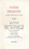 Poésie Présente. XXX. Mars 1978. POESIE PRESENTE  ] REVUE LITTERAIRE
