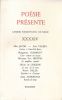 Poésie Présente. XXXXIV. septembre 1982. POESIE PRESENTE  ] REVUE LITTERAIRE