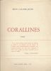 Corallines . COLOMB-JACOB Irène 