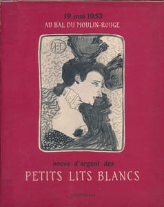 Au bal du moulin rouge le 19 mai 1953. Noces d'argent des petits lits blancs