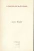 Le chant très obscur de la langue . REBOTIER Jacques 