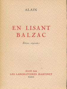 En lisant Balzac