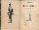 Légendes des philosophes, par le neveu de mon oncle. Le Neveu de mon oncle. (COLLIN de PLANCY J.A.S.)