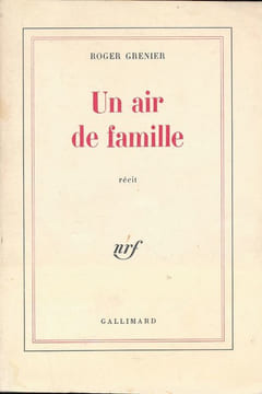 Un air de famille. GRENIER Roger