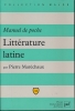 Littérature latine. MARECHAUX Pierre