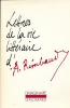 Lettres de la vie littéraires d'Arthur Rimbaud. RIMBAUD Arthur 