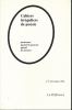 Cahiers irréguliers de poésie. 2. REVUES LITTERAIRES ]