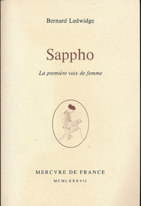 Sappho. La première voix de femme
