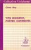 Yves Bonnefoy, poèmes commentés . HIMY Olivier 