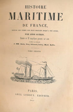 Histoire maritime de France depuis les temps les plus reculés jusqu'à nos jours . GUERIN Léon.